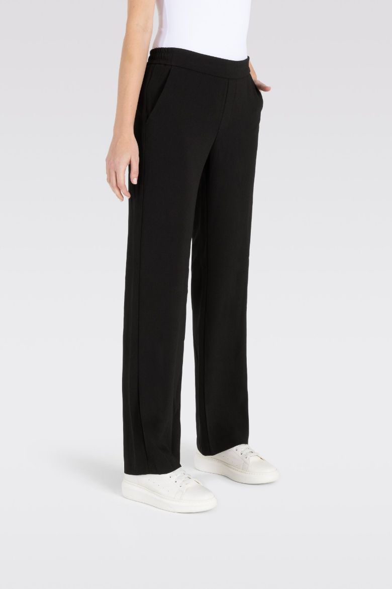 Women Elastic Waist Denim Jeans High Waist Wide Leg Stretch Jean Pants  Ladies Casual Long Trousers – the best products in the Joom Geek online  store
